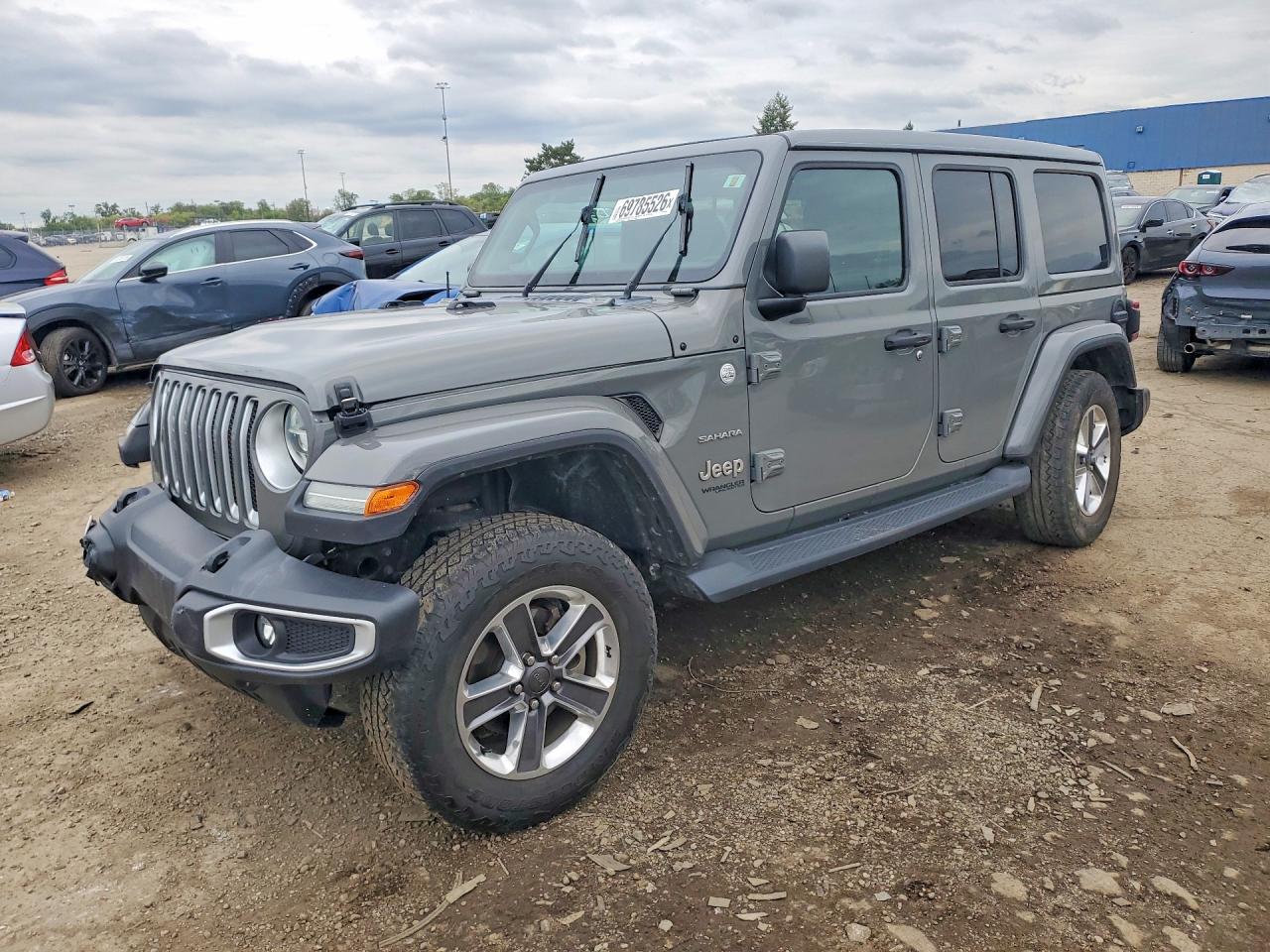 2021 JEEP WRANGLER SAHARA | 1C4HJXEN1MW520417 | UPCARS
