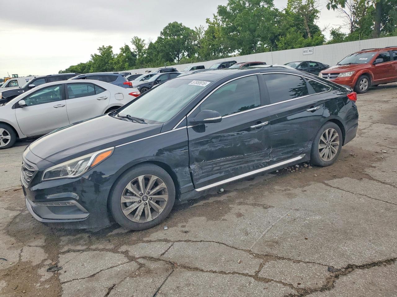2017 HYUNDAI SONATA SPORT | 5NPE34AFXHH513357 | UPCARS