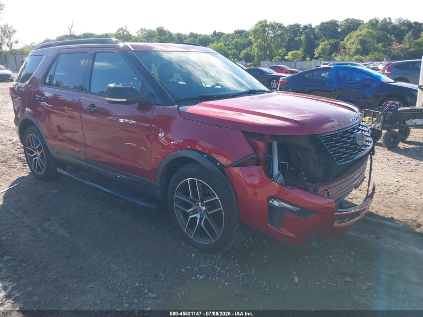 2018 FORD EXPLORER SPORT | 1FM5K8GT5JGC34718 | UPCARS