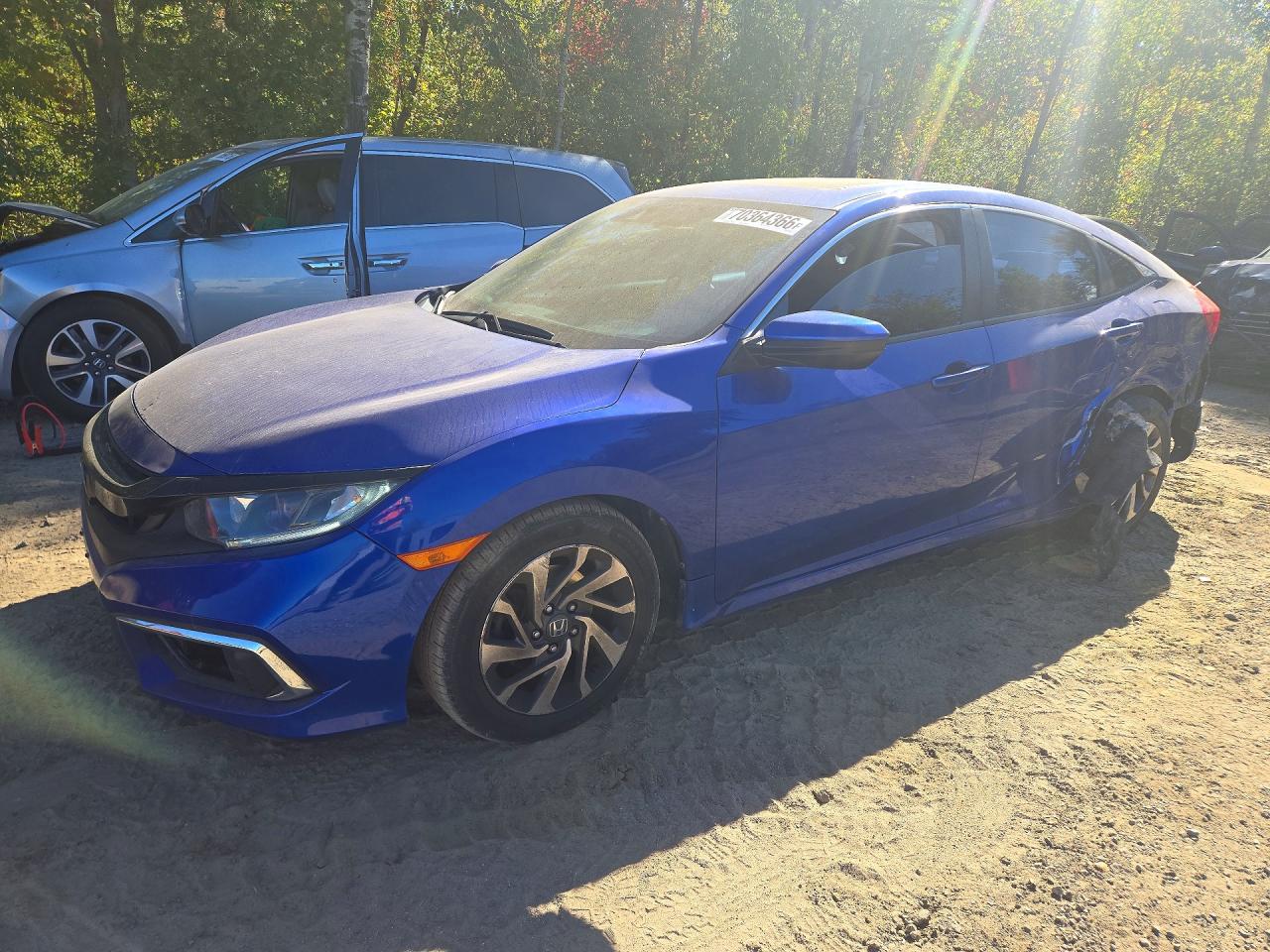2019 HONDA CIVIC EX | 2HGFC2F71KH029654 | UPCARS