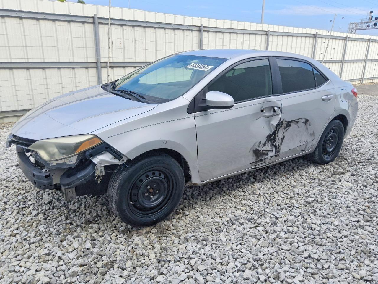 2015 TOYOTA COROLLA LE | 5YFBURHE0FP257126 | UPCARS