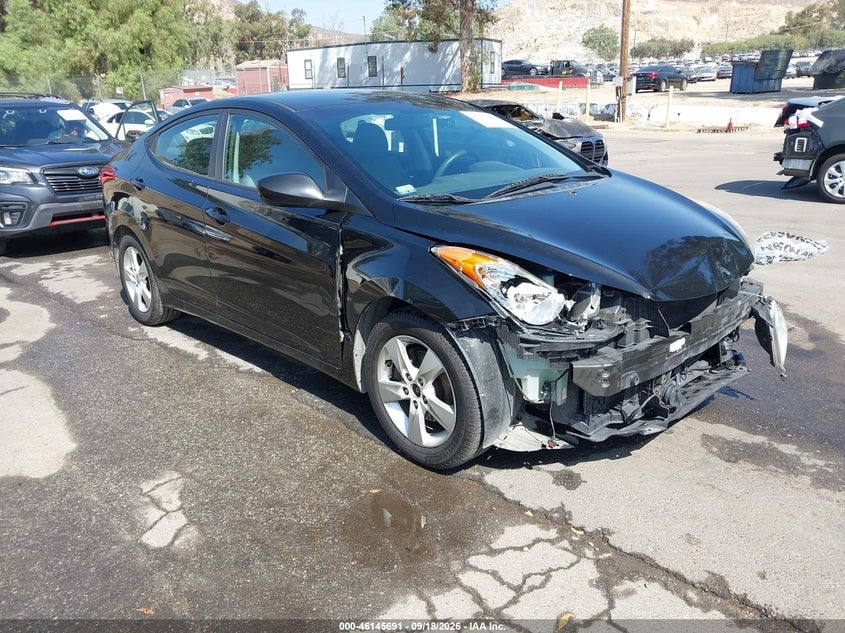 2012 HYUNDAI ELANTRA GLS | 5NPDH4AE2CH117422 | UPCARS