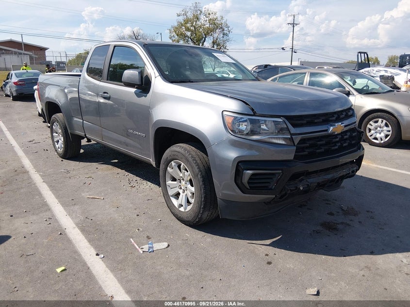 2021 CHEVROLET COLORADO 2WD  LONG BOX LT | 1GCHSCEA9M1255455 | UPCARS