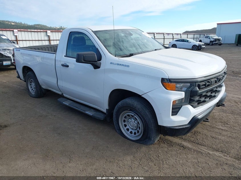 2022 CHEVROLET SILVERADO 1500 4WD  LONG BED WT | 3GCNDAED1NG509822 | UPCARS