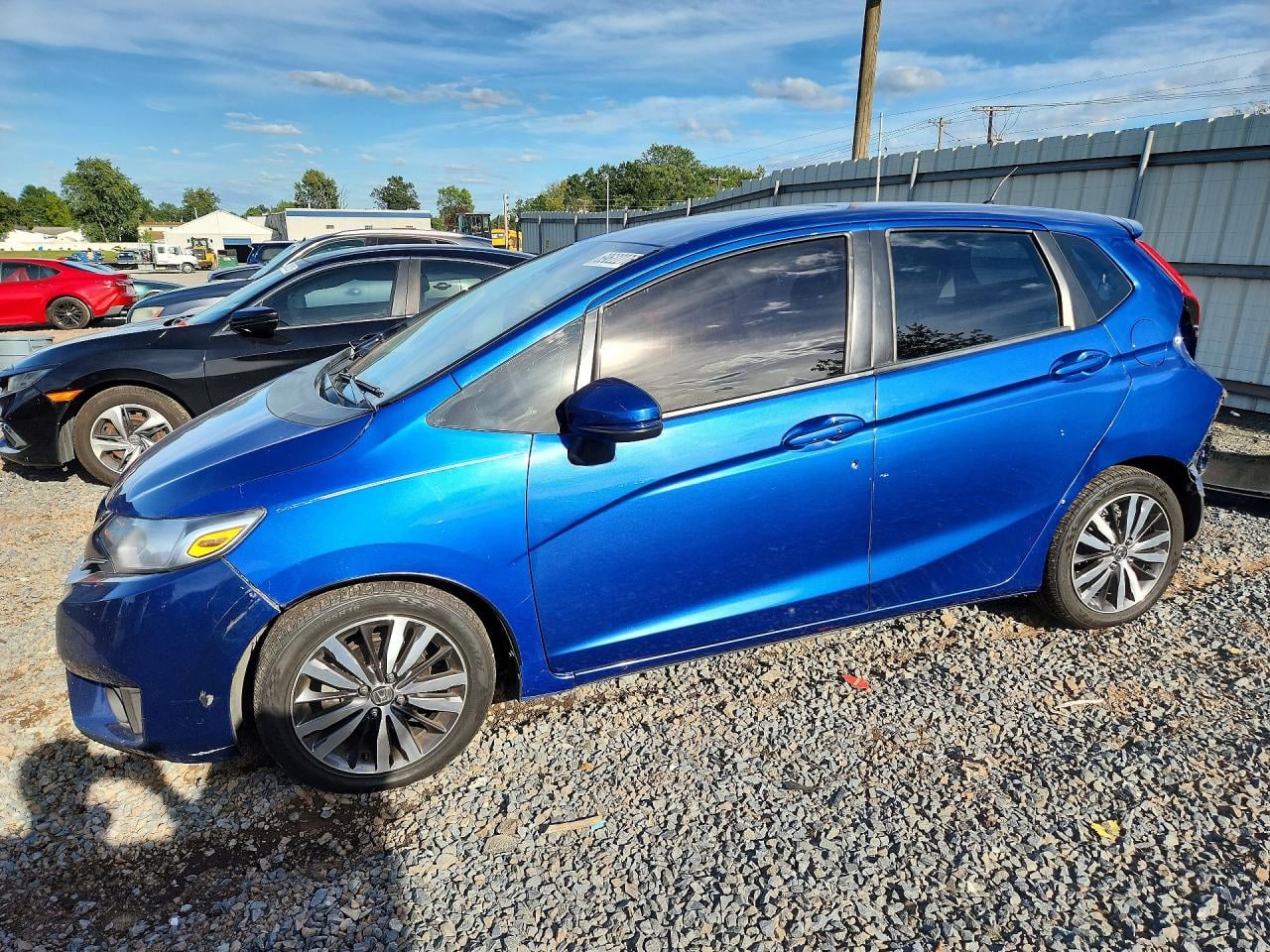 2015 HONDA FIT EX | 3HGGK5H87FM720743 | UPCARS
