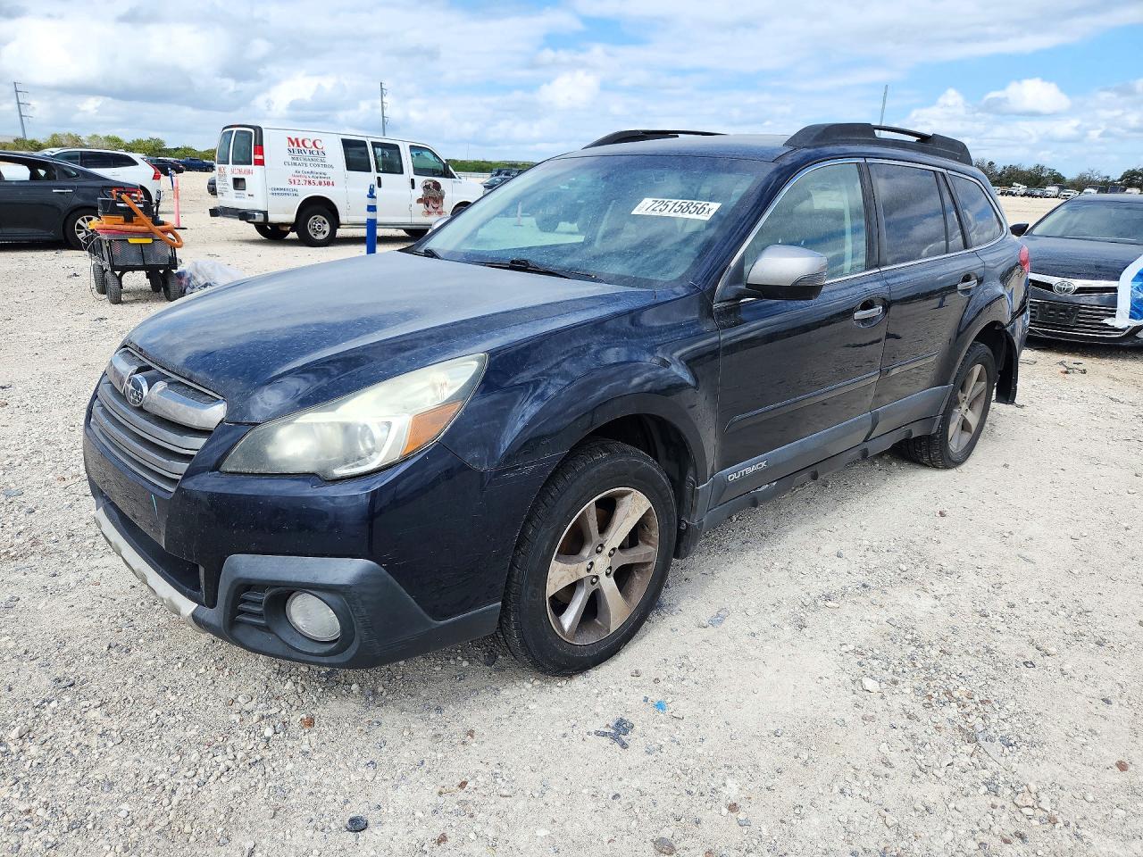 2014 SUBARU OUTBACK 2.5I LIMITED | 4S4BRBPC0E3226499 | UPCARS
