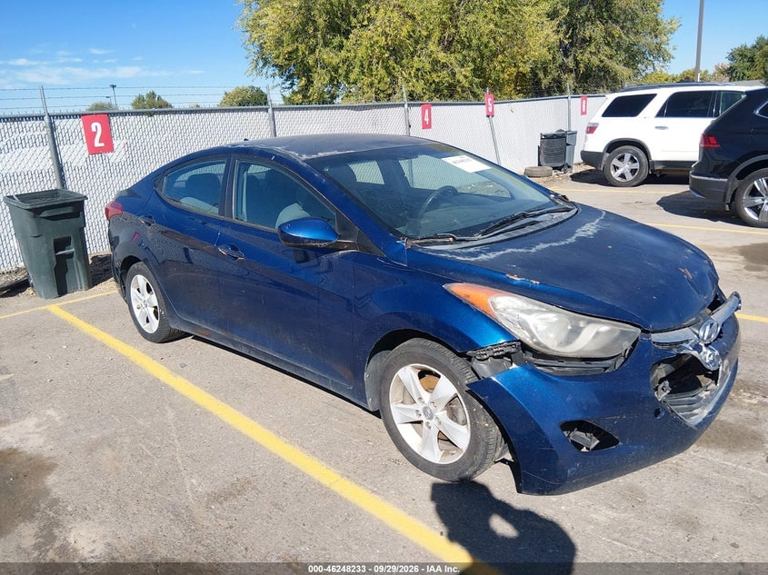 2013 HYUNDAI ELANTRA GLS | KMHDH4AE3DU706028 | UPCARS