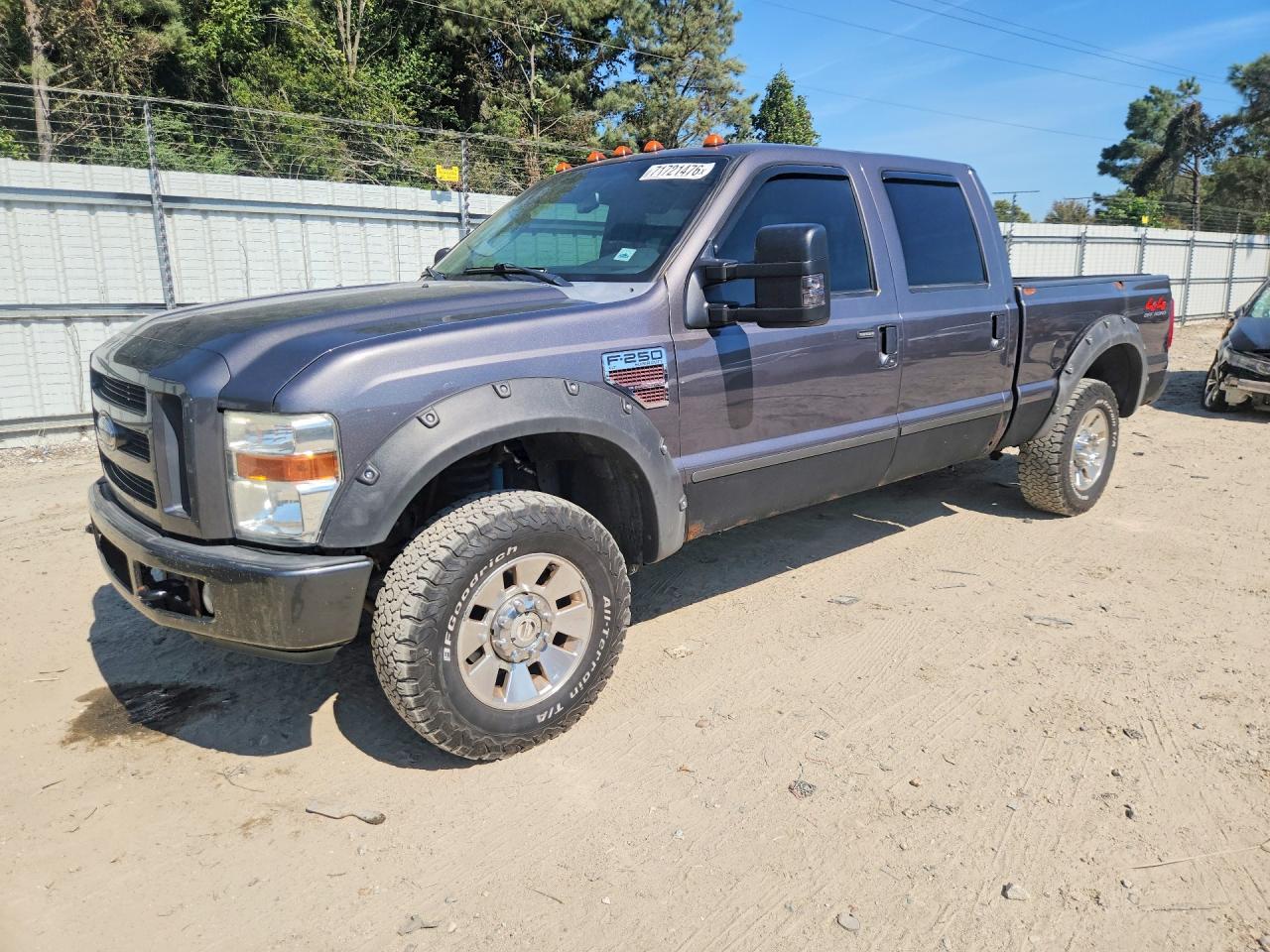 2008 EL DORADO F250 SUPER DUTY | 1FTSW21R08EA87705 | UPCARS