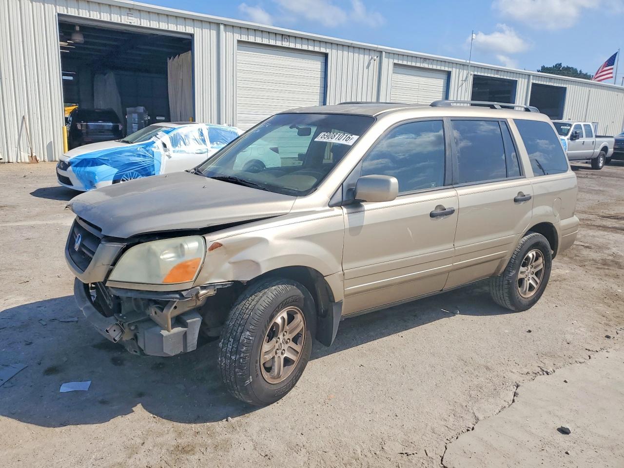 2005 HONDA PILOT EXL | 5FNYF18505B006316 | UPCARS