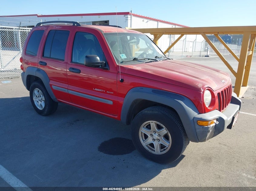 2003 JEEP LIBERTY SPORT | 1J4GK48K63W544701 | UPCARS