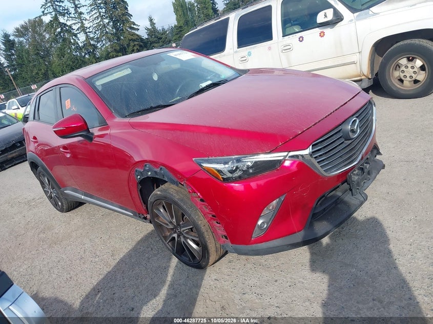 2017 MAZDA CX-3 GRAND TOURING | JM1DKFD75H0179184 | UPCARS