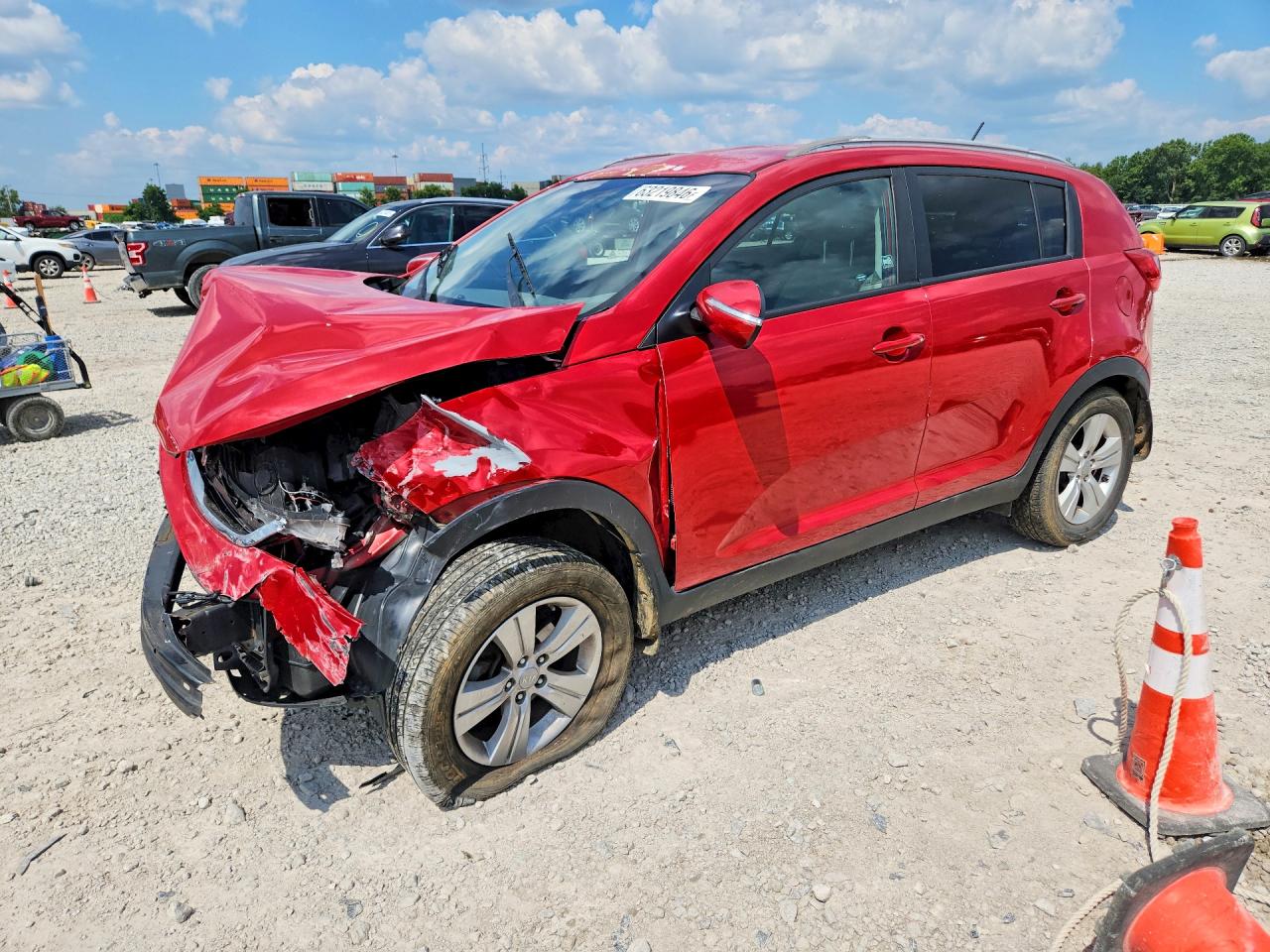 2013 KIA SPORTAGE LX | KNDPB3A20D7419733 | UPCARS