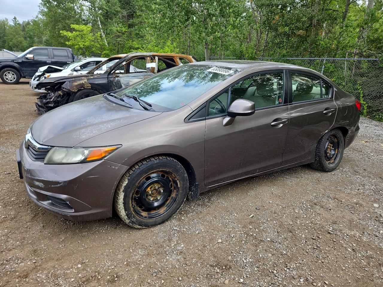 2012 HONDA CIVIC LX | 2HGFB2F52CH036244 | UPCARS