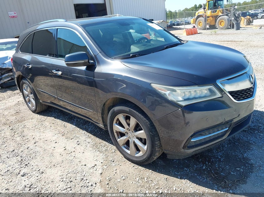 2015 ACURA MDX ADVANCE PKG W/ENTERTAINMENT PKG | 5FRYD4H85FB028684 | UPCARS