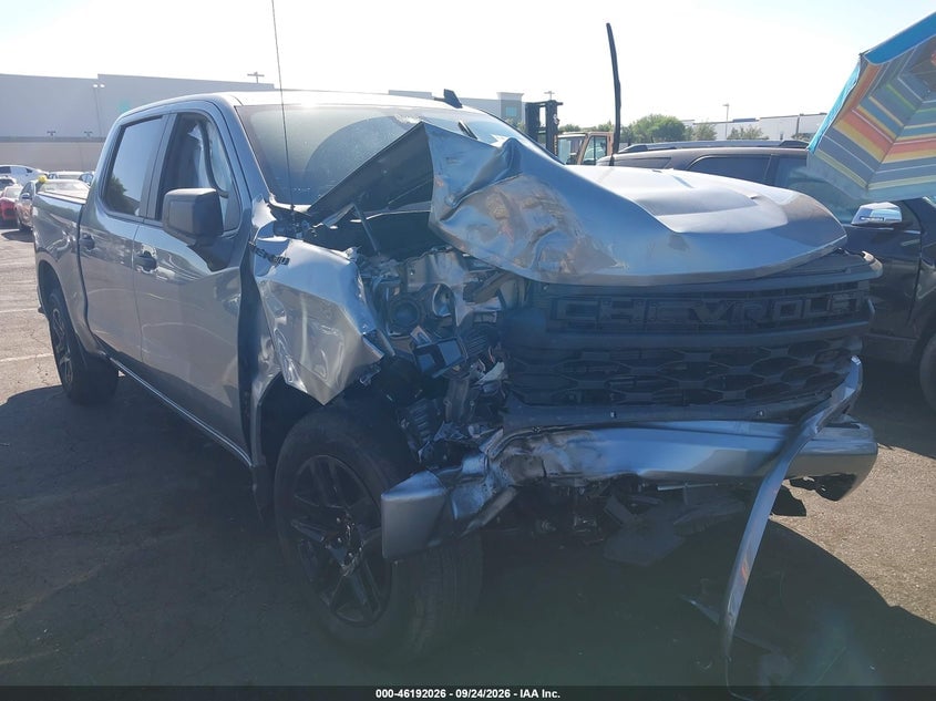 2025 CHEVROLET SILVERADO 1500 2WD  SHORT BED CUSTOM | 1GCPABEK2SZ247035 | UPCARS
