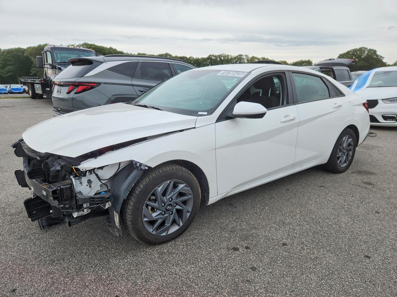 2025 HYUNDAI ELANTRA BLUE | KMHLM4DJ7SU178216 | UPCARS
