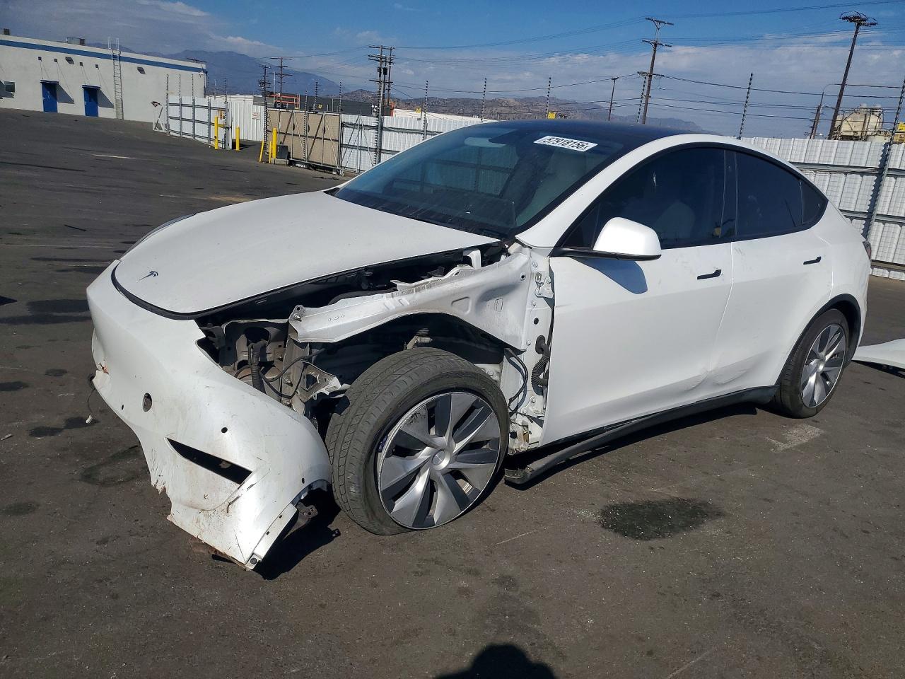 2021 TESLA MODEL Y | 5YJYGDEE6MF273980 | UPCARS