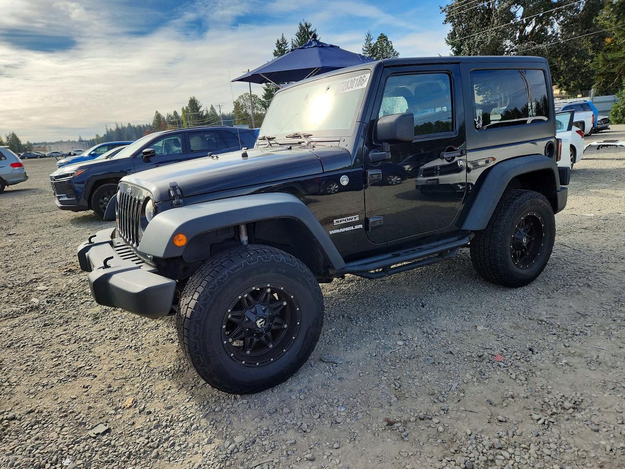 2012 JEEP WRANGLER SPORT | 1C4AJWAG6CL253844 | UPCARS