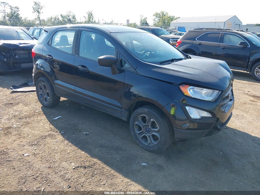 2022 FORD ECOSPORT S | MAJ6S3FL4NC460250 | UPCARS
