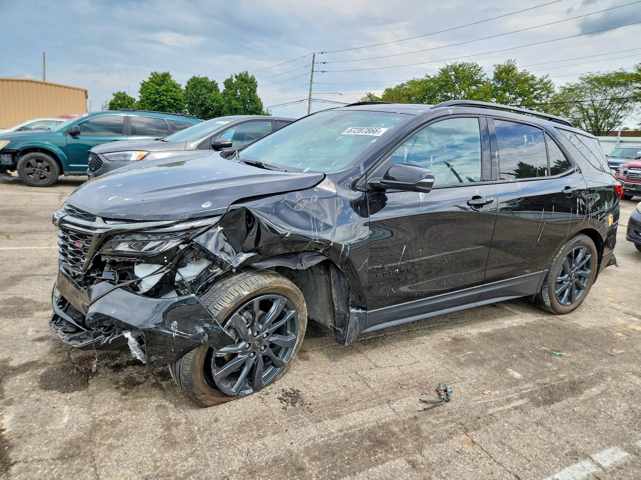 2023 CHEVROLET EQUINOX RS | 3GNAXWEG0PL167469 | UPCARS