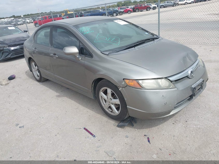2008 HONDA CIVIC LX | 2HGFA16568H343355 | UPCARS