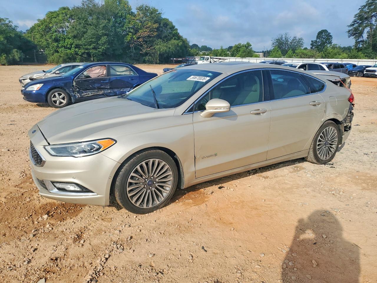 2017 FORD FUSION TITANIUM HEV | 3FA6P0RU3HR138029 | UPCARS