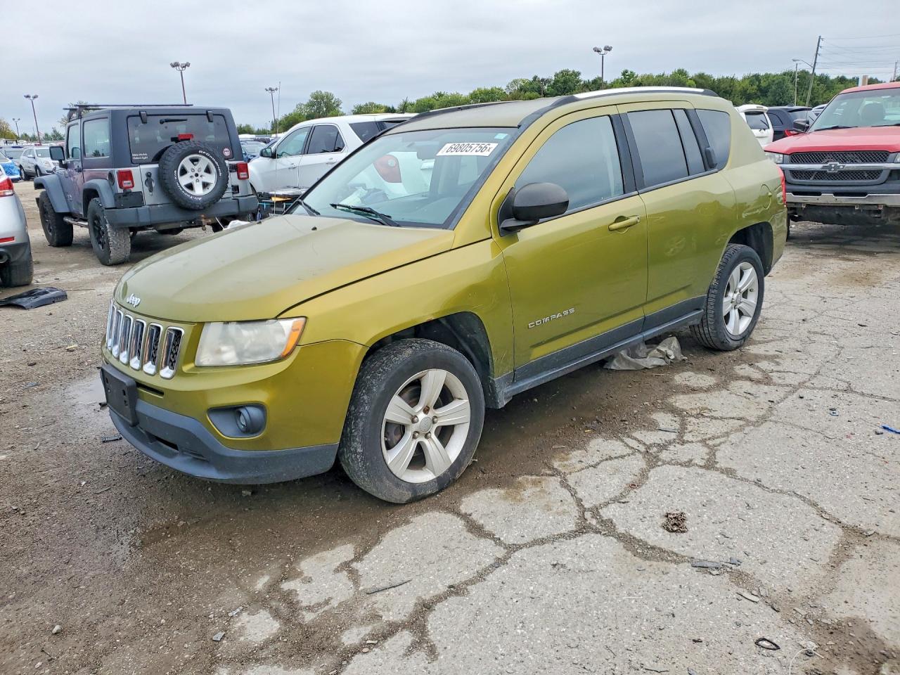 2012 JEEP COMPASS LATITUDE | 1C4NJCEA1CD579213 | UPCARS