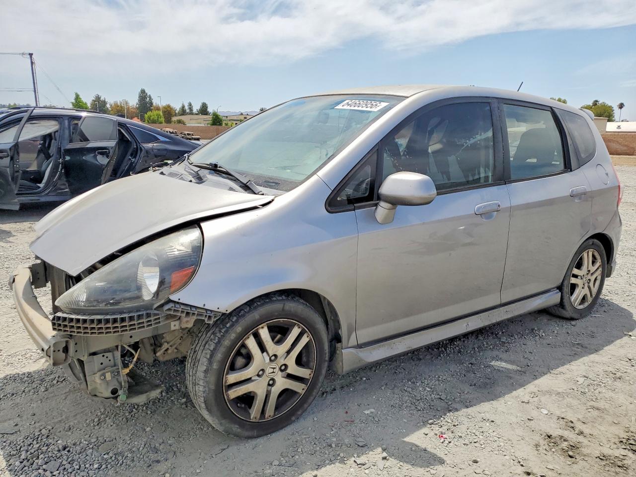 2008 HONDA FIT SPORT | JHMGD38668S026498 | UPCARS