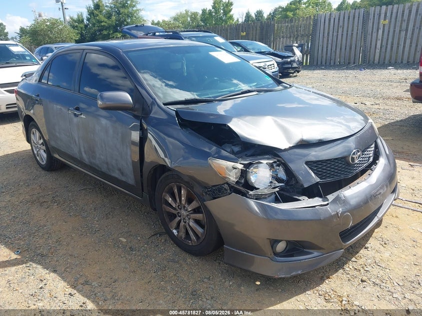 2009 TOYOTA COROLLA S | 2T1BU40E39C009388 | UPCARS