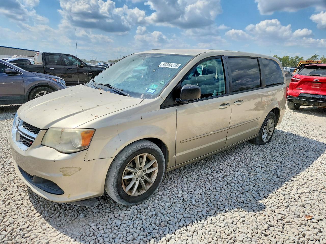 2013 DODGE CARAVAN SE | 2C4RDGBG3DR600599 | UPCARS