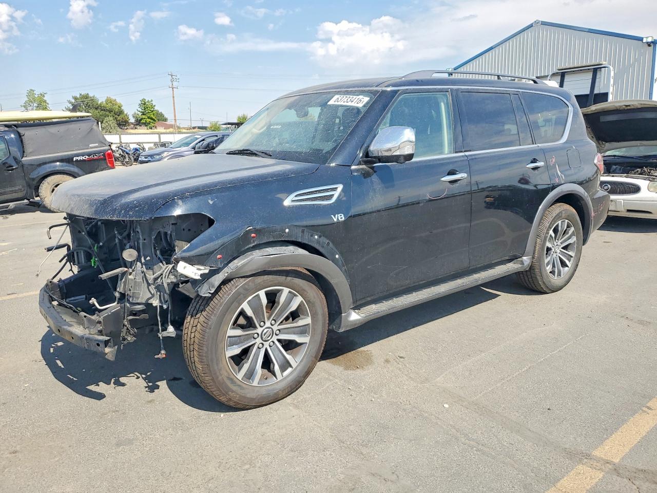 2018 NISSAN ARMADA SL | JN8AY2NC4J9554784 | UPCARS