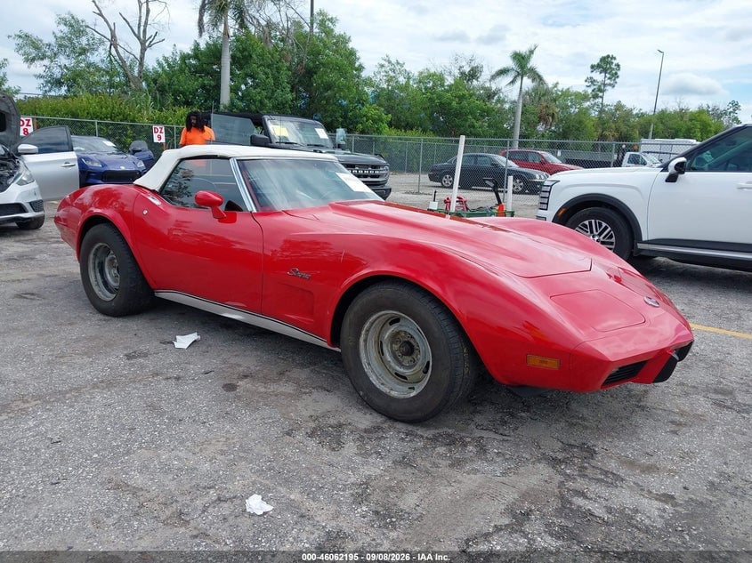 1975 CHEVROLET CORVETTE | 1Z67J5S432355 | UPCARS