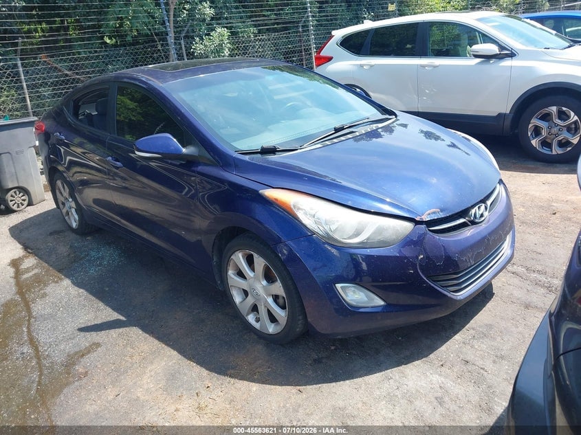 2013 HYUNDAI ELANTRA LIMITED | 5NPDH4AE3DH233925 | UPCARS
