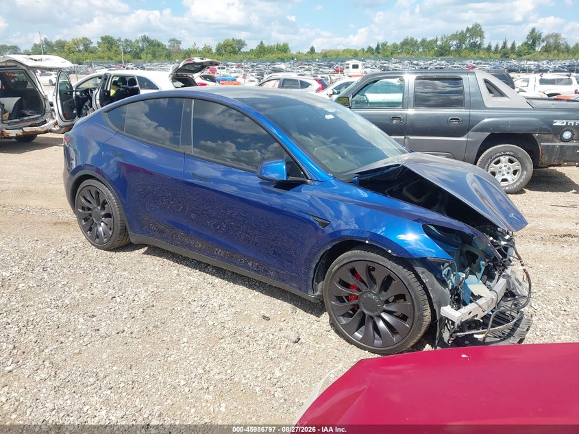 2021 TESLA MODEL Y PERFORMANCE DUAL MOTOR ALL-WHEEL DRIVE | 5YJYGDEF1MF079091 | UPCARS