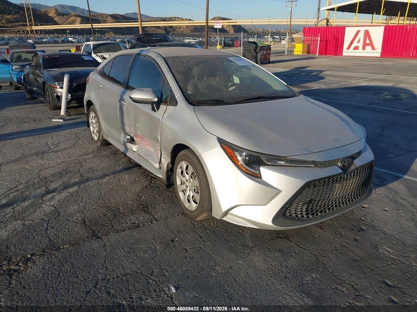2022 TOYOTA COROLLA LE | JTDEPMAE1N3007337 | UPCARS