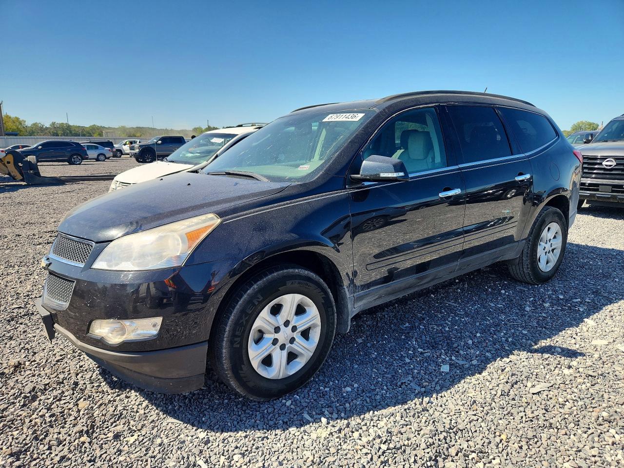 2011 CHEVROLET TRAVERSE LT | 1GNKRJED9BJ306876 | UPCARS
