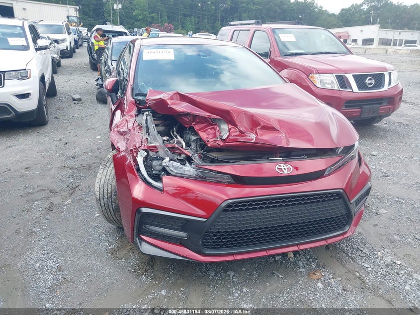 2022 TOYOTA COROLLA SE | JTDS4MCE2NJ096744 | UPCARS