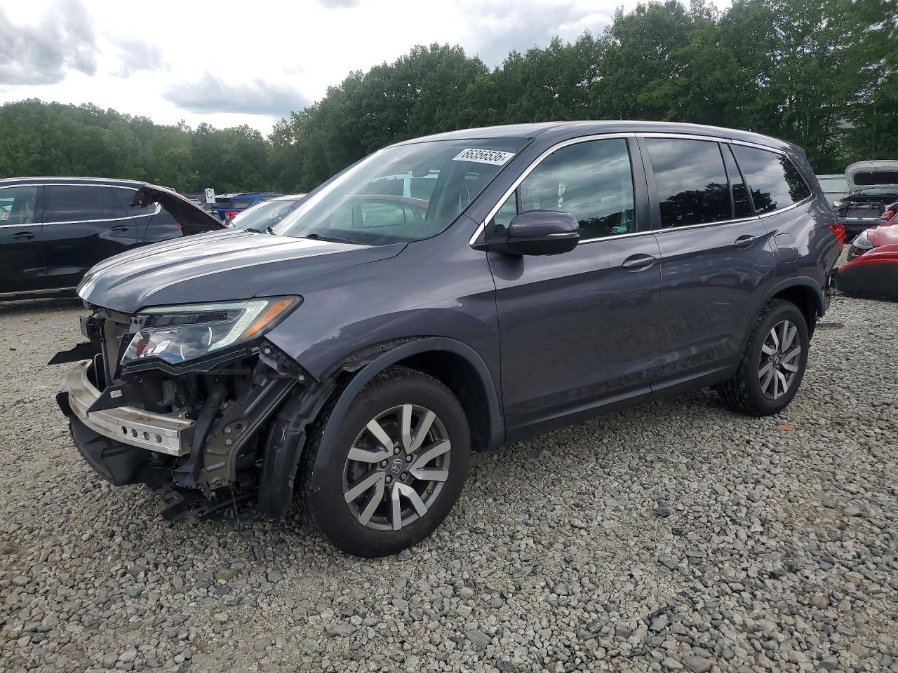 2020 HONDA PILOT EXL | 5FNYF6H53LB008460 | UPCARS