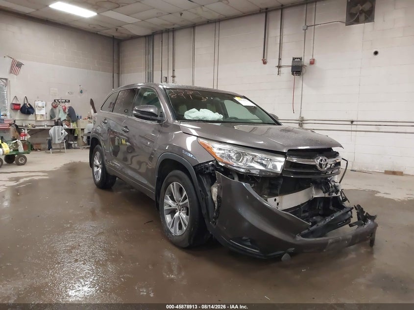 2016 TOYOTA HIGHLANDER LE PLUS V6 | 5TDBKRFH2GS303521 | UPCARS