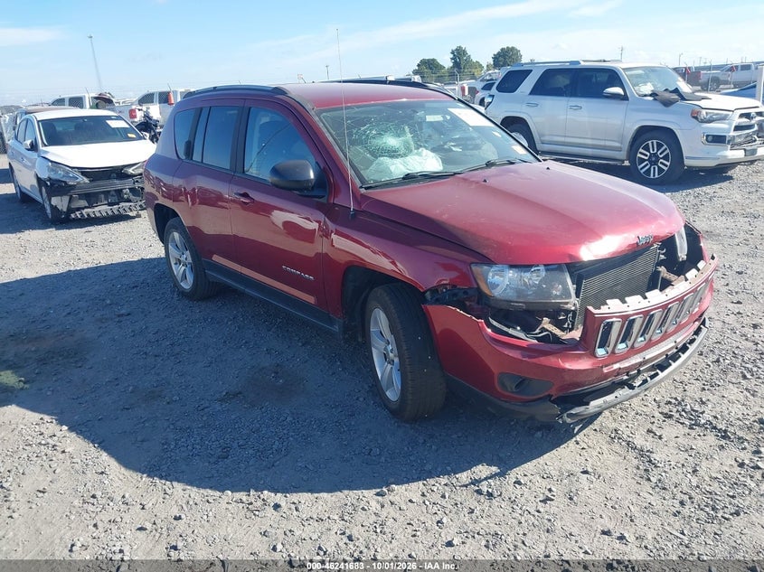 2016 JEEP COMPAS SPORT | 1C4NJCBA0GD621493 | UPCARS