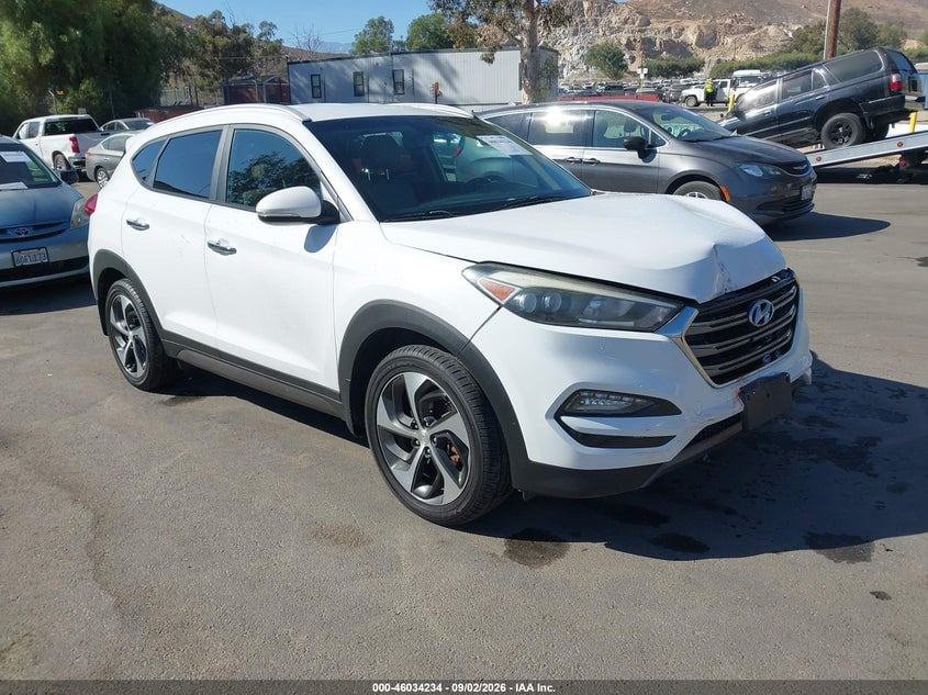 2016 HYUNDAI TUCSON LIMITED | KM8J33A29GU116566 | UPCARS
