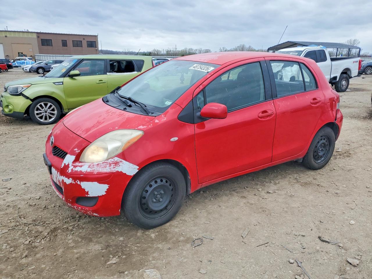 2010 TOYOTA YARIS BASE | JTDKT4K3XA5292761 | UPCARS