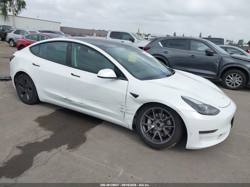 2021 TESLA MODEL 3 STANDARD RANGE PLUS REAR-WHEEL DRIVE | 5YJ3E1EA5MF074947 | UPCARS