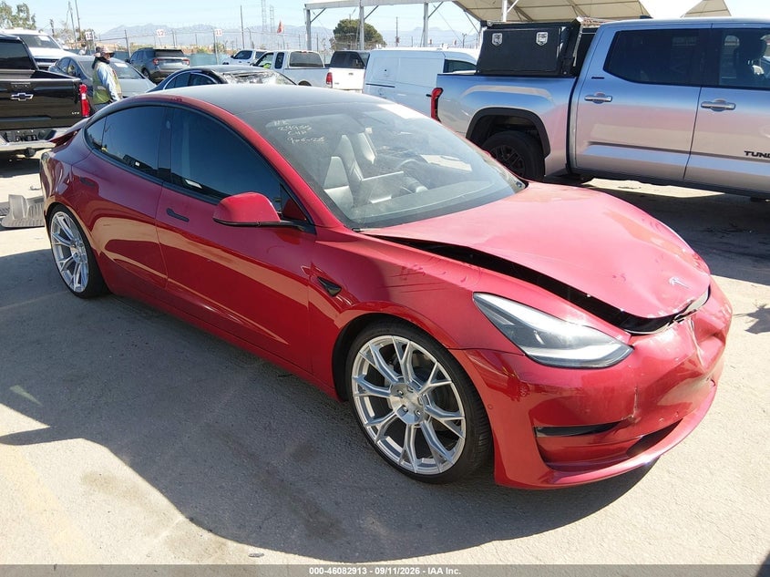 2021 TESLA MODEL 3 LONG RANGE DUAL MOTOR ALL-WHEEL DRIVE | 5YJ3E1EB5MF085441 | UPCARS