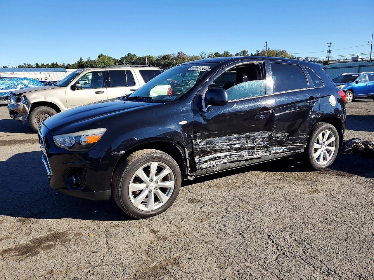 2015 MITSUBISHI OUTLANDER ES | 4A4AR3AU0FE060944 | UPCARS