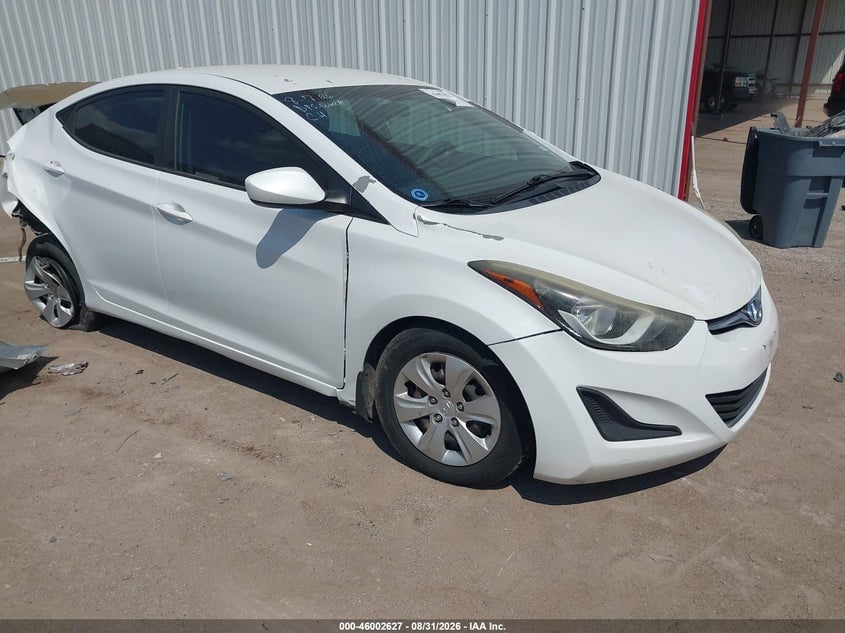 2016 HYUNDAI ELANTRA SE | 5NPDH4AE4GH756438 | UPCARS