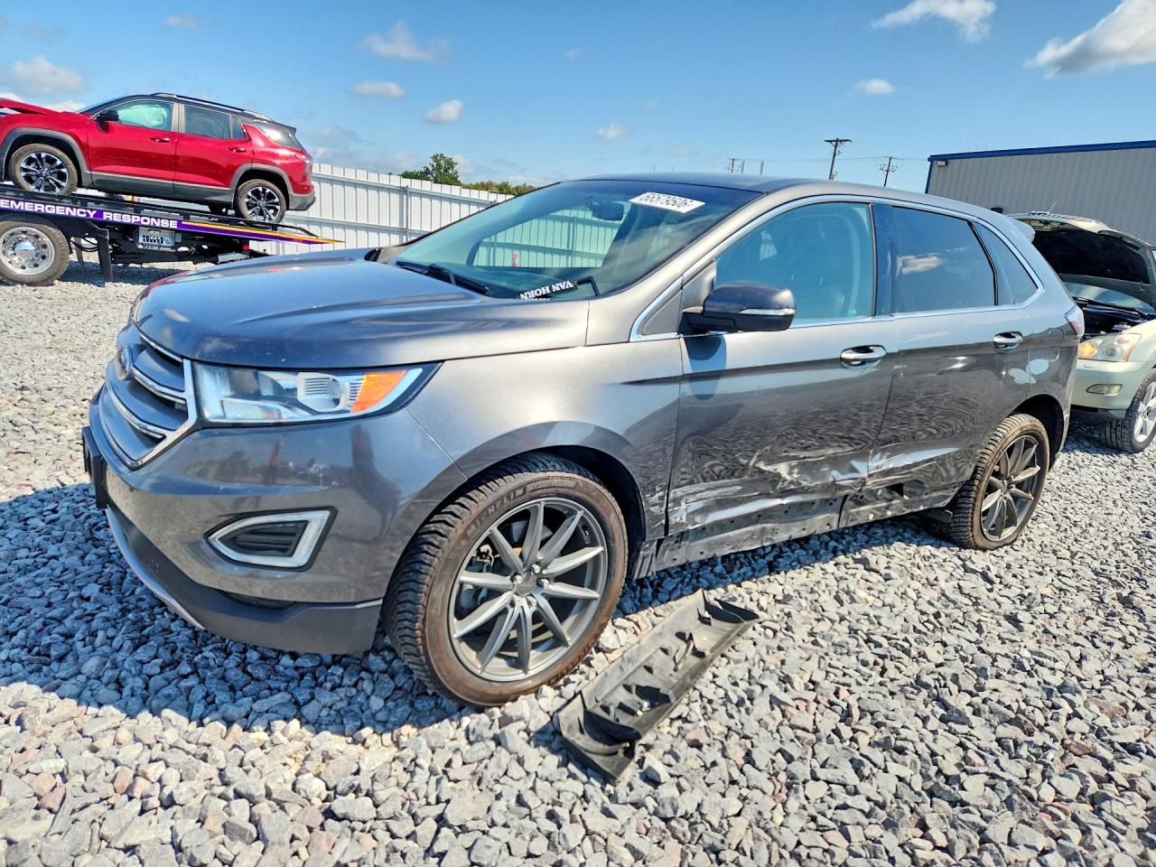 2017 FORD EDGE TITANIUM | 2FMPK4K99HBC01767 | UPCARS