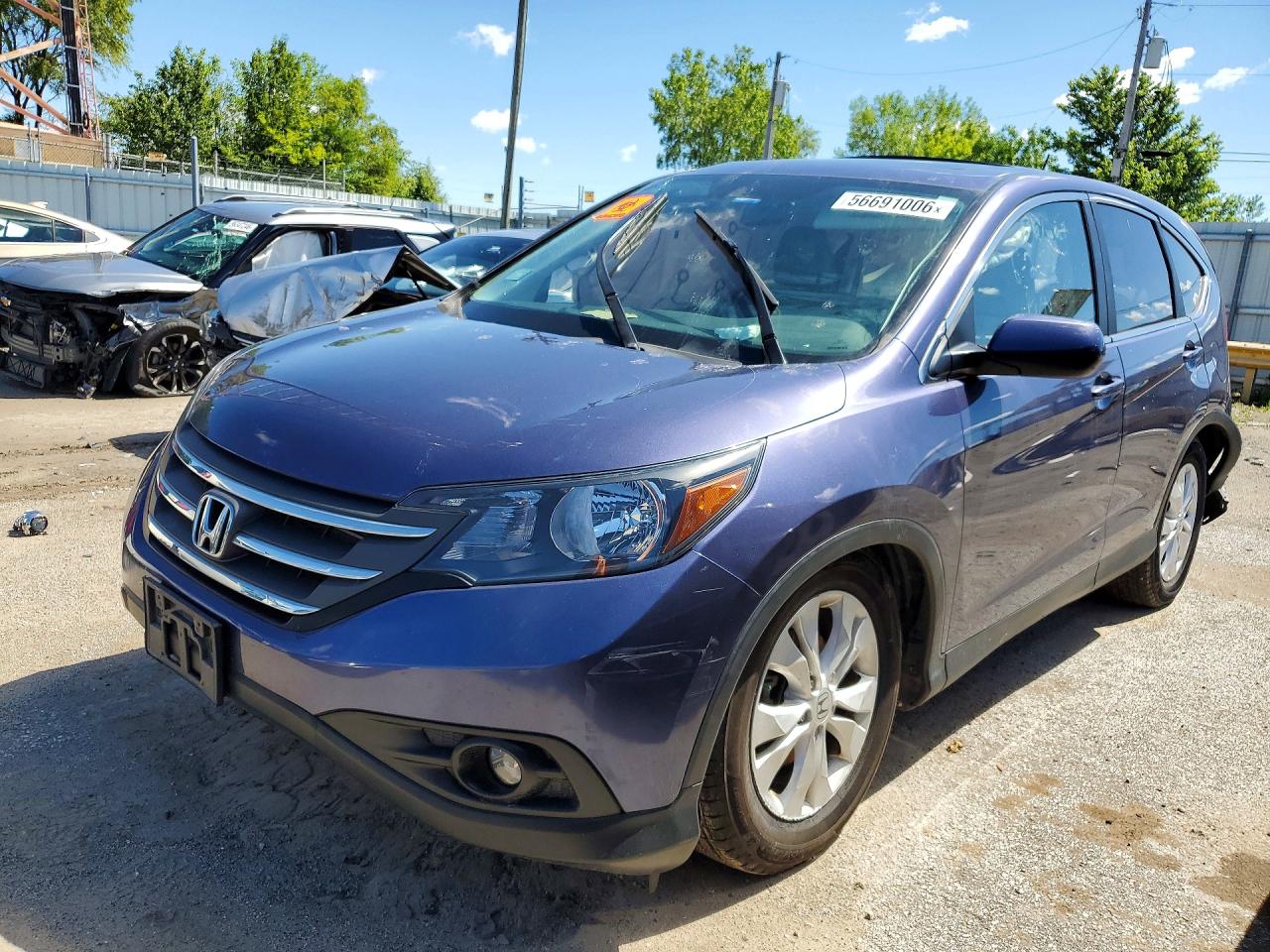2013 HONDA CRV EX | 5J6RM4H52DL017996 | UPCARS