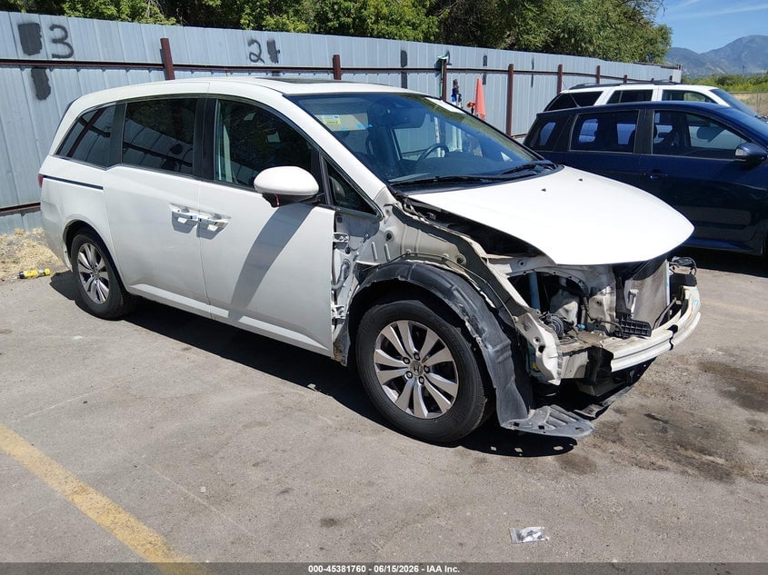 2015 HONDA ODYSSEY EX-L | 5FNRL5H63FB020421 | UPCARS