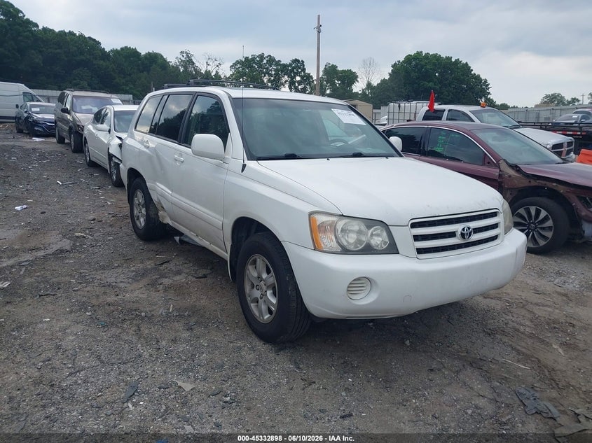 2003 TOYOTA HIGHLANDER | JTEGD21A430054228 | UPCARS